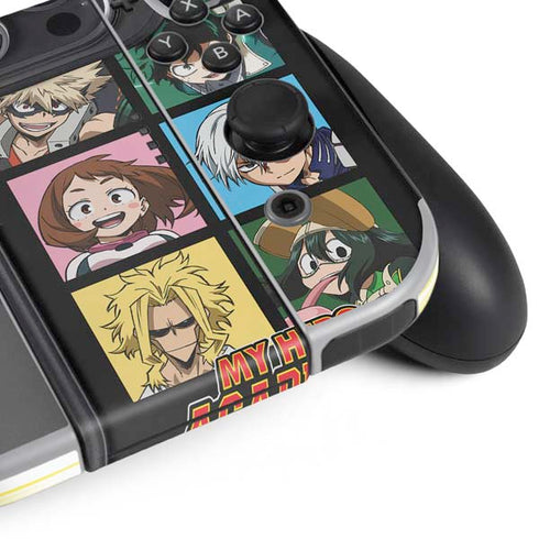 My Hero Academia Deku Squad Season 5 Nintendo Switch OLED (2021) Skin